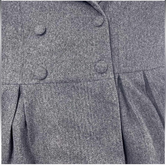 NWOT - Gray Bishop Sleeve Coat - Unknown Brand - Picture 3 of 7